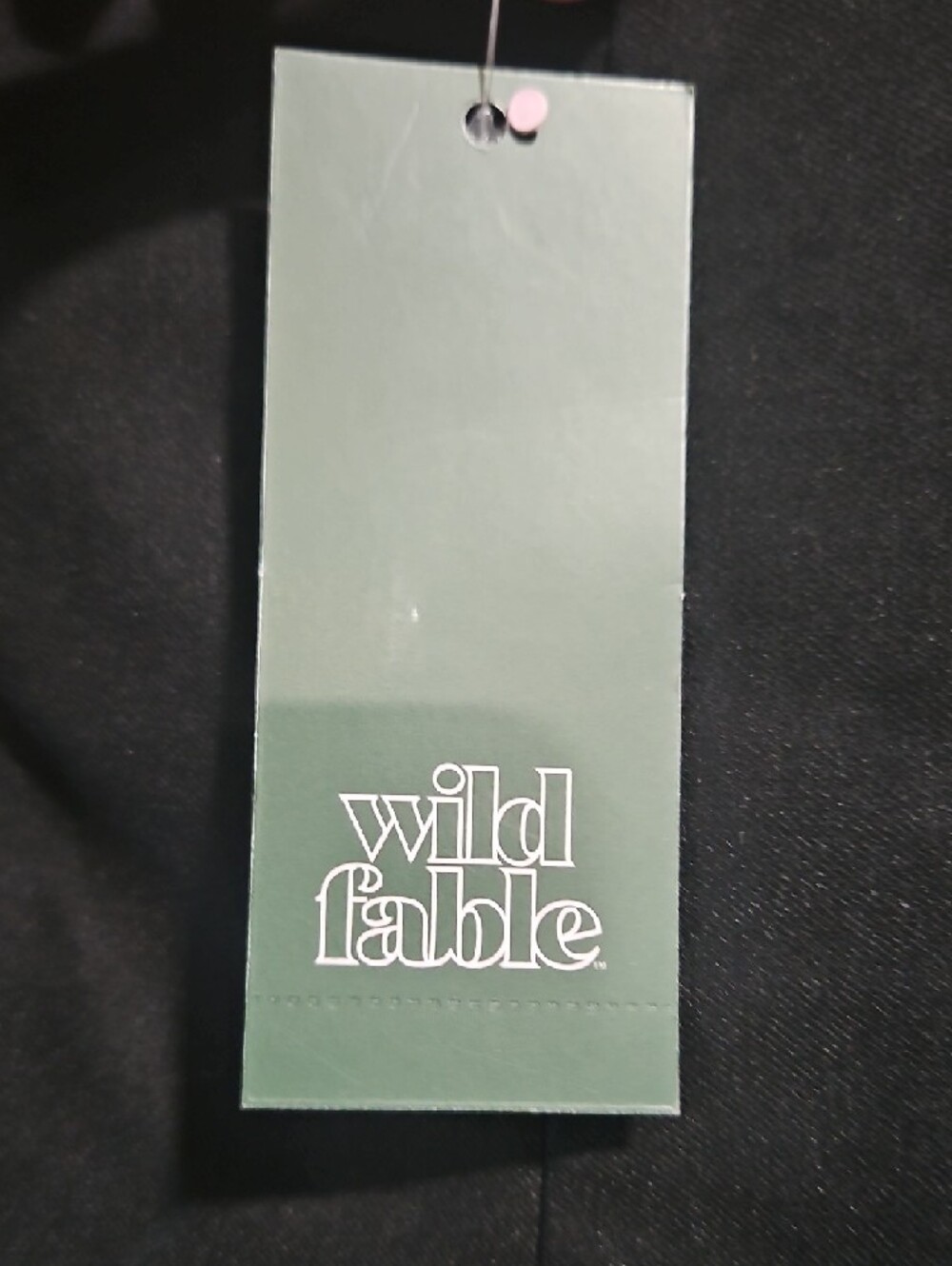 wild fable Black Jogger Pants with Drawcord - Picture 2 of 5